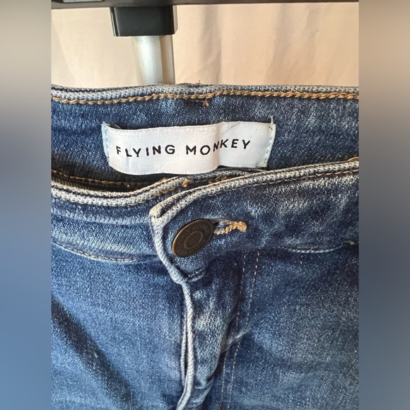 Blue Distressed Jeans - Picture 4 of 7